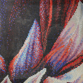 Мозаика Lace Mosaic Чистые цвета на сетке