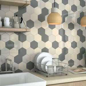 Плитка для ванной Equipe Hexagon Scale Wall