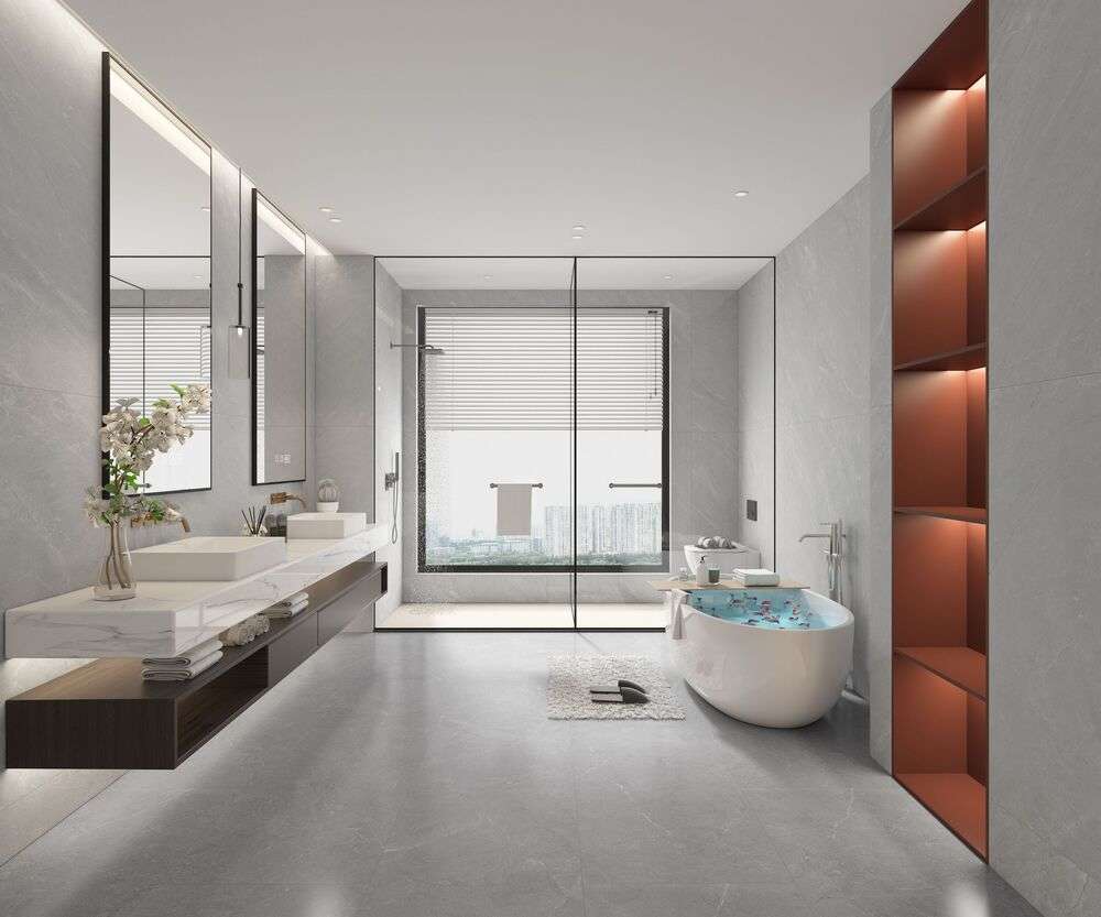 На пол Marbles 5.5 CBP5505CM 60x120 - фото 3