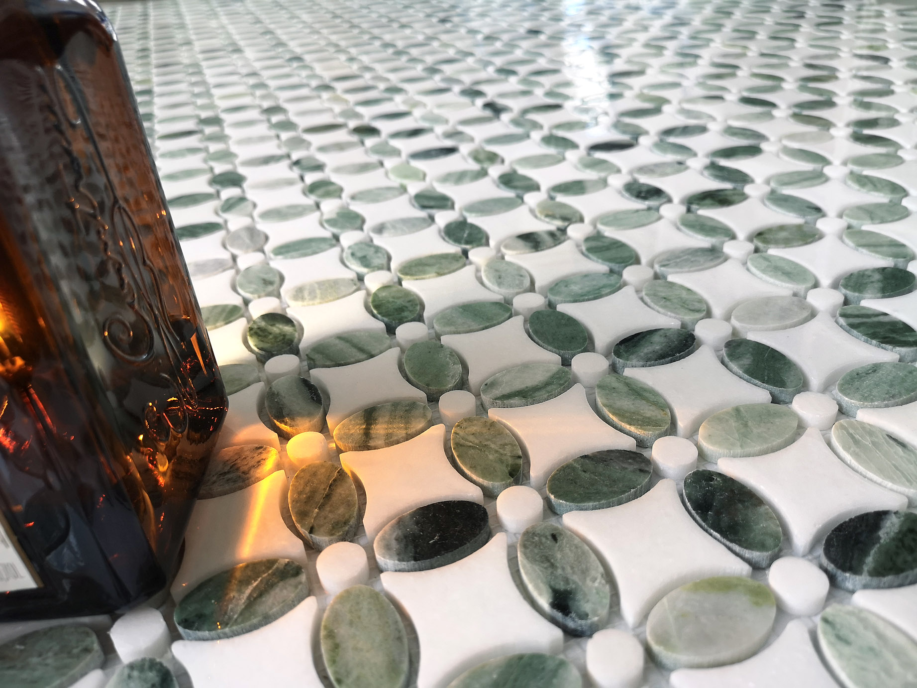 На пол Pietrine Botticino POL 15x15x4 - фото 9