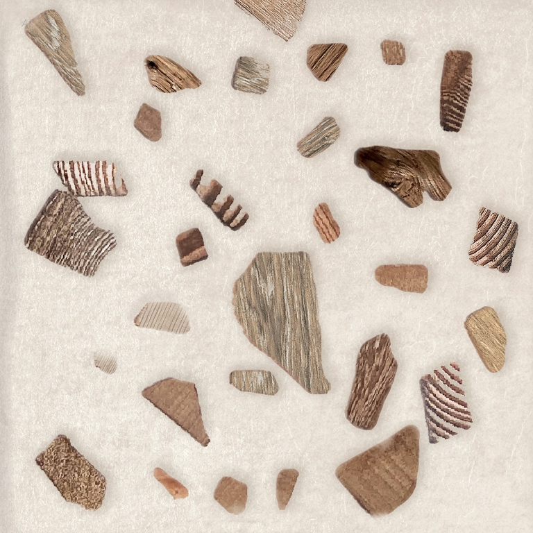 00-00002402 На стену Ebri Terrazzo Wood 15х15 - фото 2