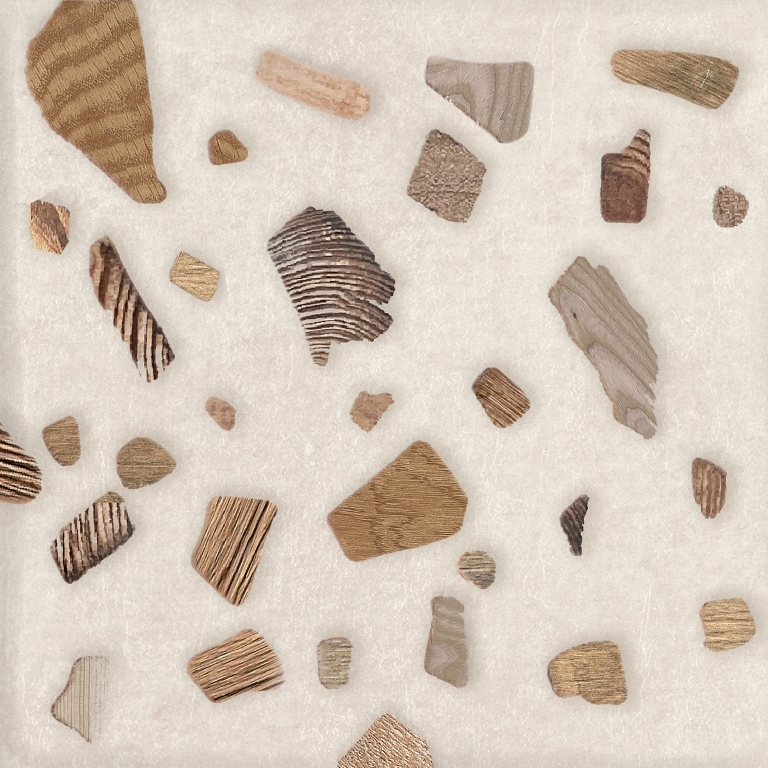 00-00002402 На стену Ebri Terrazzo Wood 15х15 - фото 3