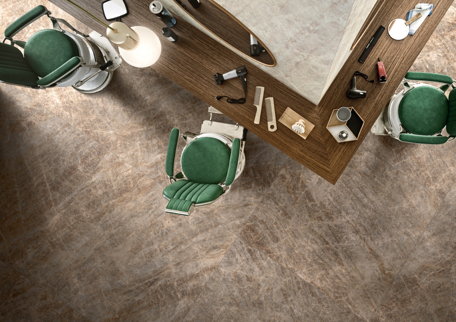 784547 На пол Iconic Life Opal Yamuna Glossy 80x80 - фото 23