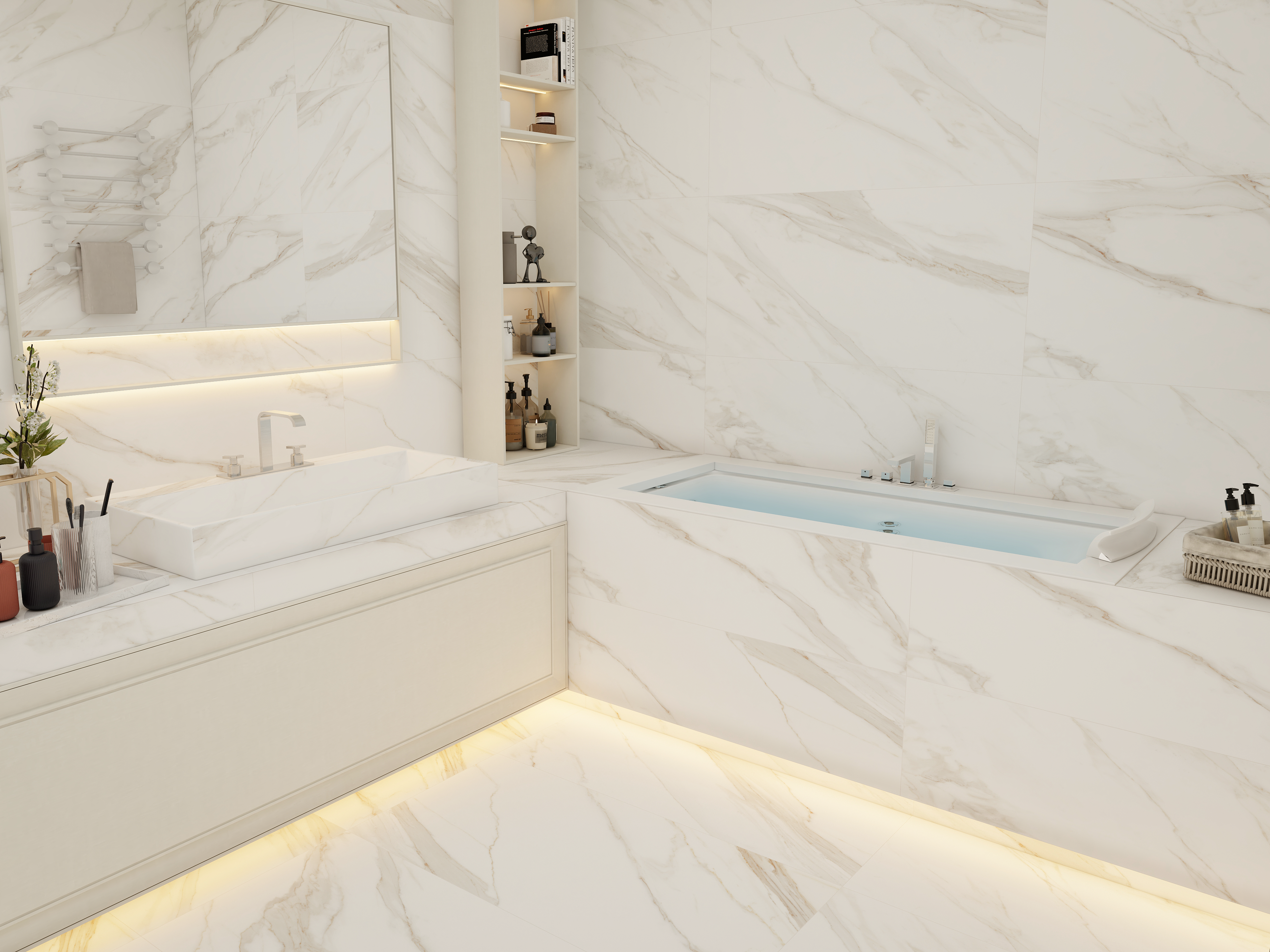 Colortile Statuario Cromite