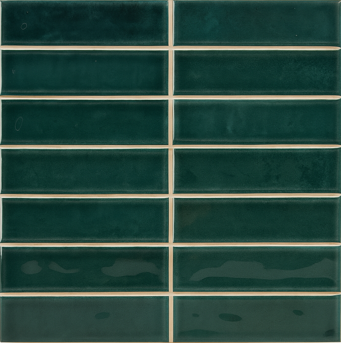 На стену Nairobi Sticks Green (2.5x10) 20x20