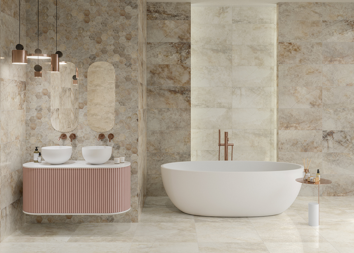 На пол Nagoya lux marfil 60 - фото 6