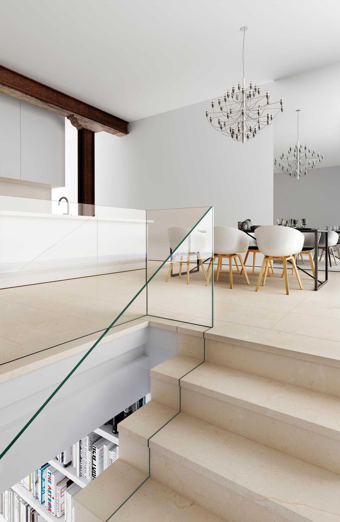 На пол Marbles Base Crema Marfil C-3 60x120 - фото 7