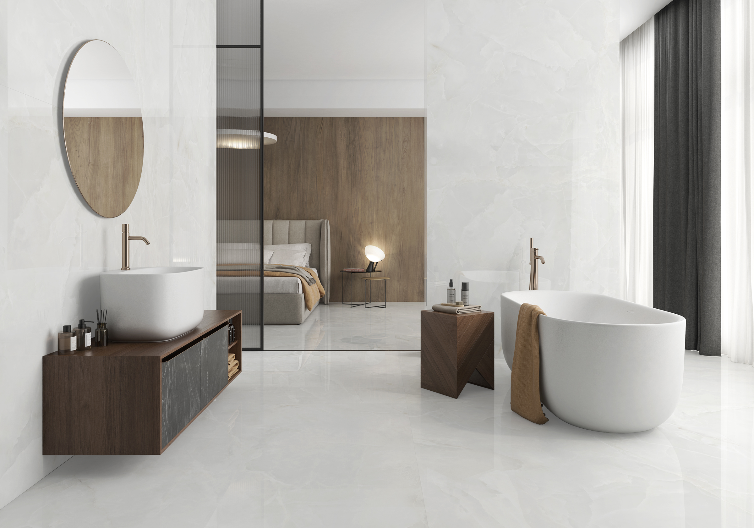 На пол Garner Ivory Pulido 120x120 - фото 8