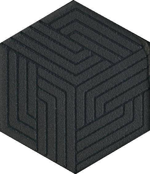 OS/B241/63001 Декор Агуста Черный 6x5.2 - фото 5