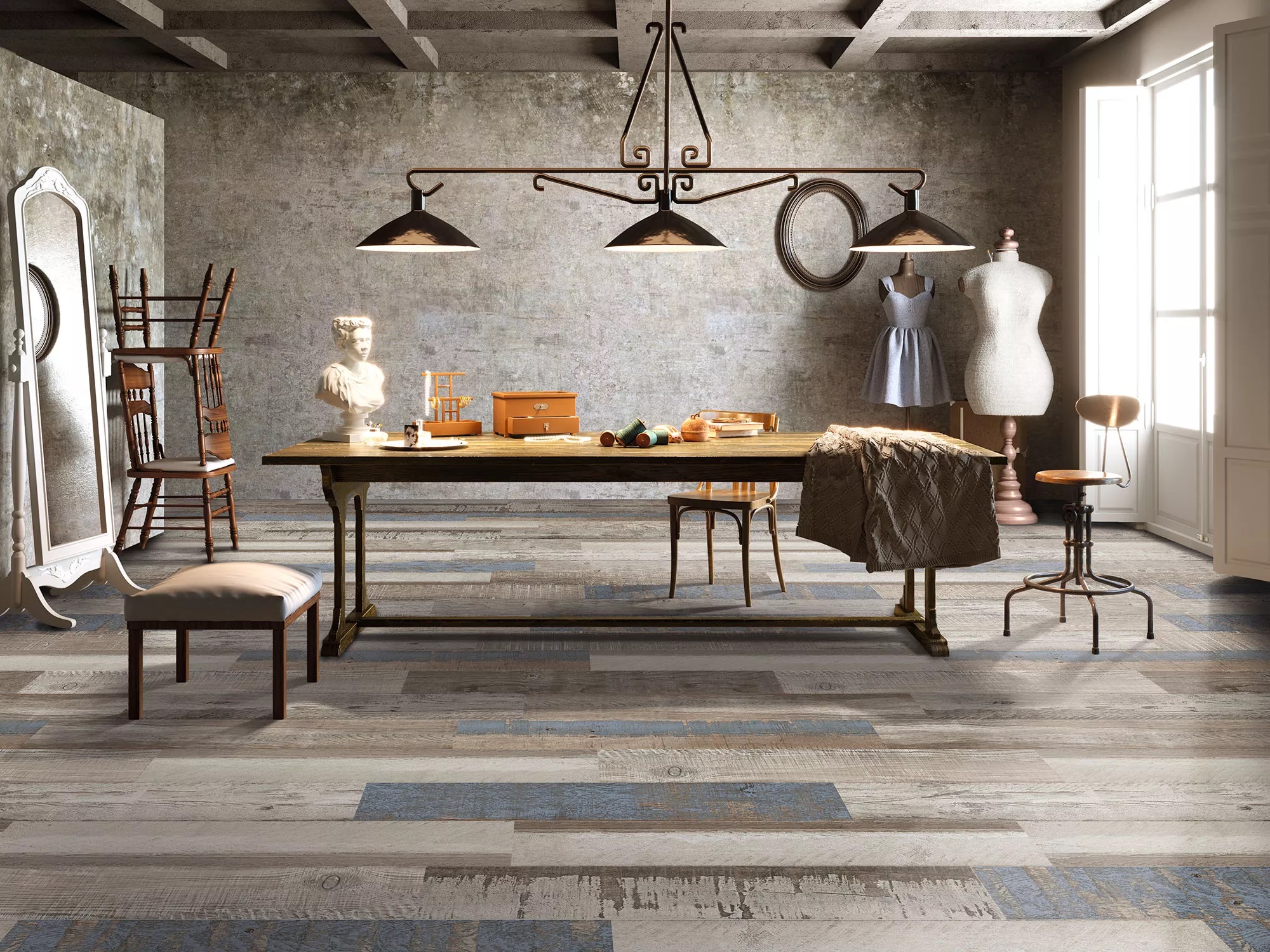 Ступень Mystic Blue Multistep 33x120 - фото 3