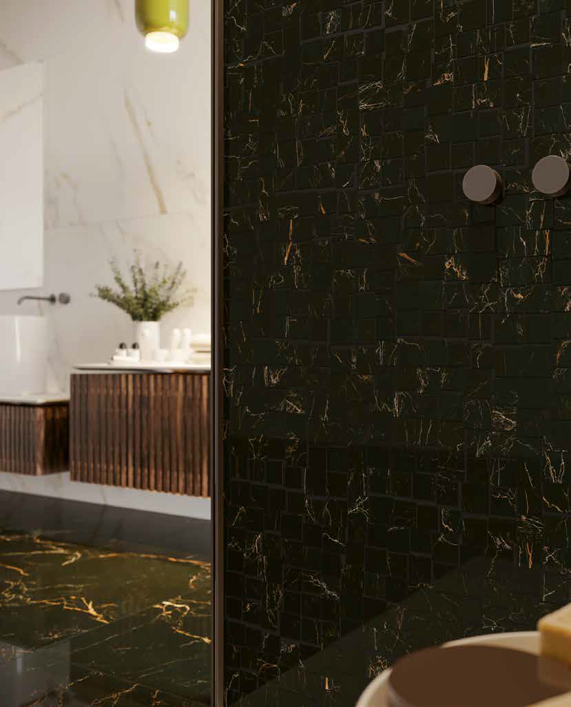 На пол Aurea Calacatta Lev.Oro Rett 60x120 - фото 11