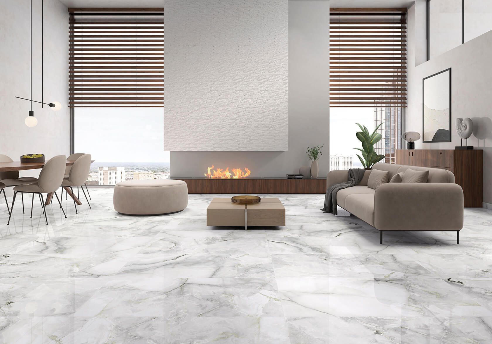 На пол Gladstone Beige P 60x120 - фото 6