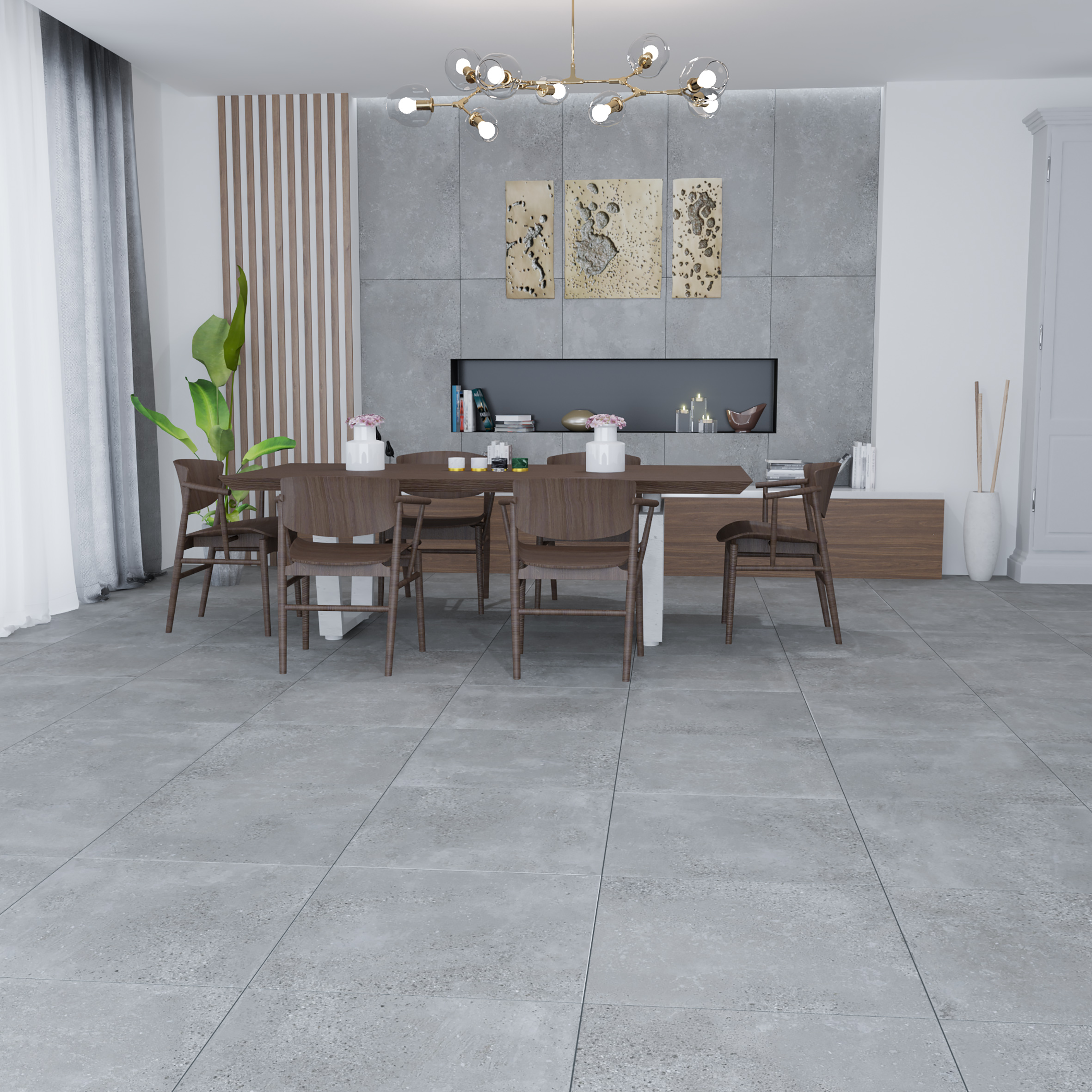 На пол Tiffany графитовый 120 - фото 4