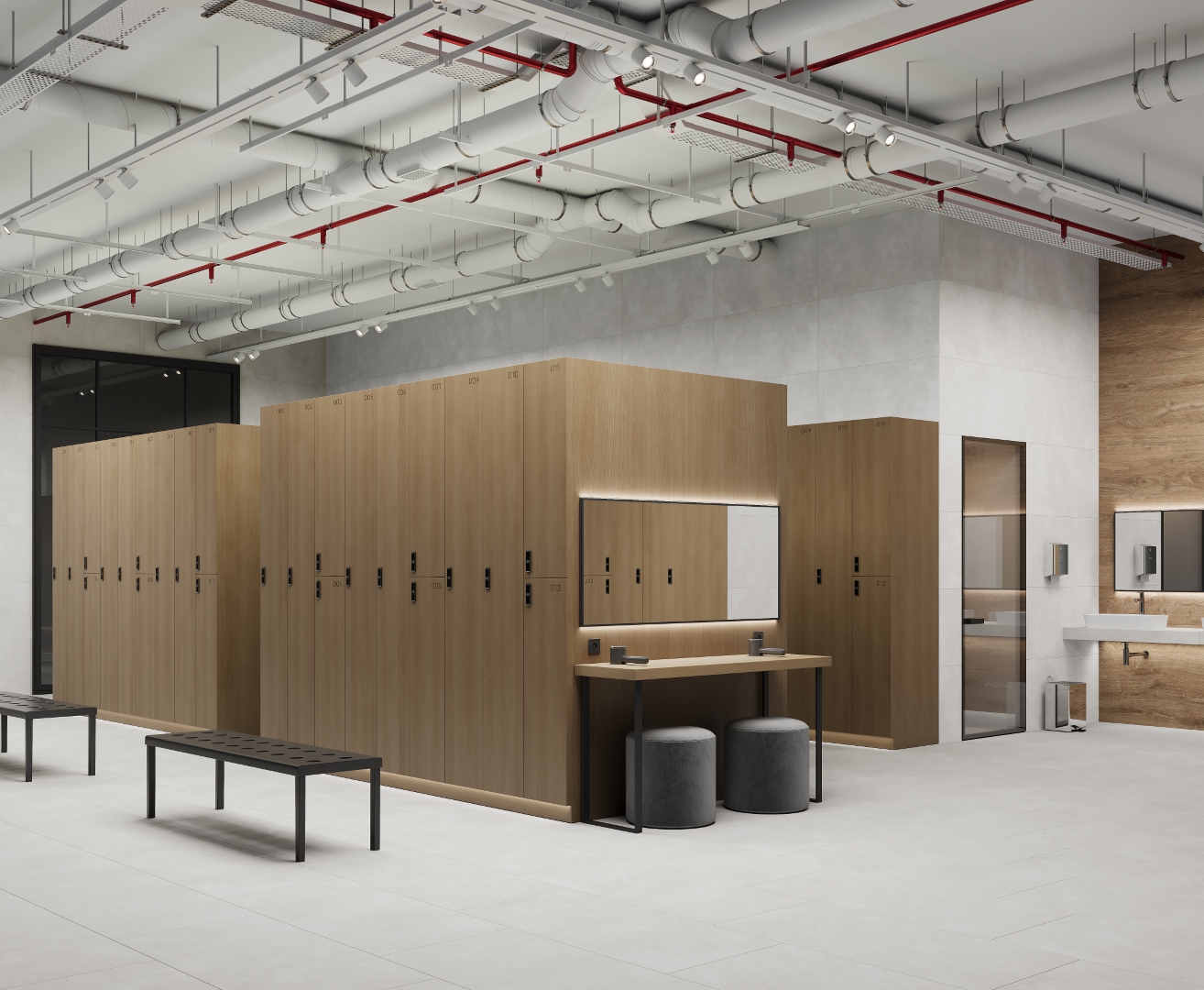 На пол Betonica Silver PRO Серый матовый R11Soft 60х120 - фото 7