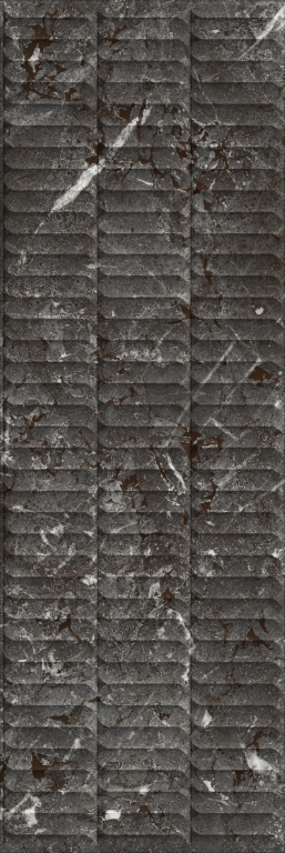 KM3090B0170R На стену Тубкаль Чёрный глянцевый структура обрезной 30x89.5x1.05 - фото 2