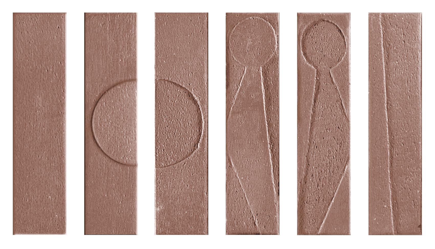 118623 На стену Koine Alphabet Ossido 4.5x18.6