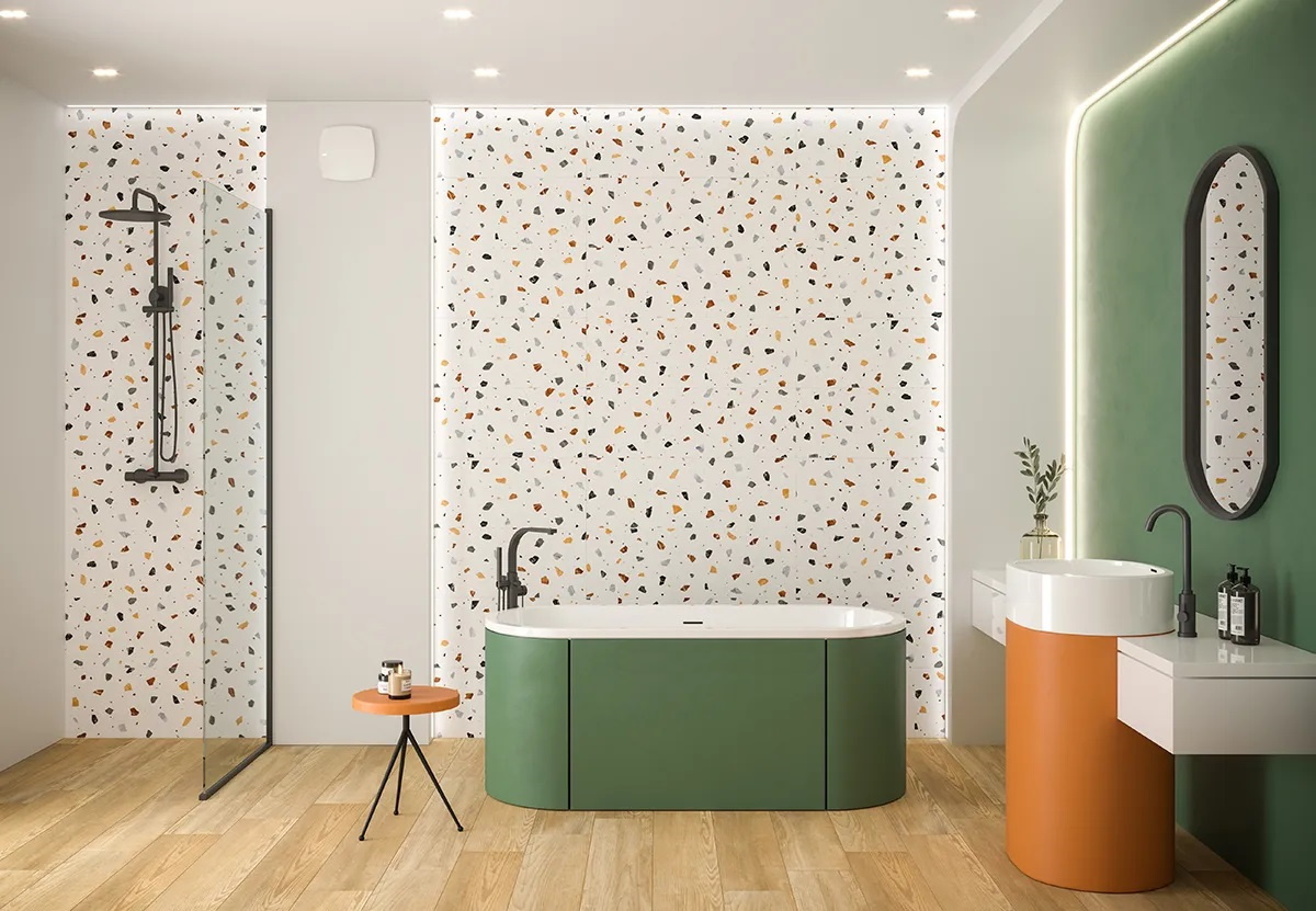 TERNR62120 На пол Terratzo Negro Rect. - фото 3