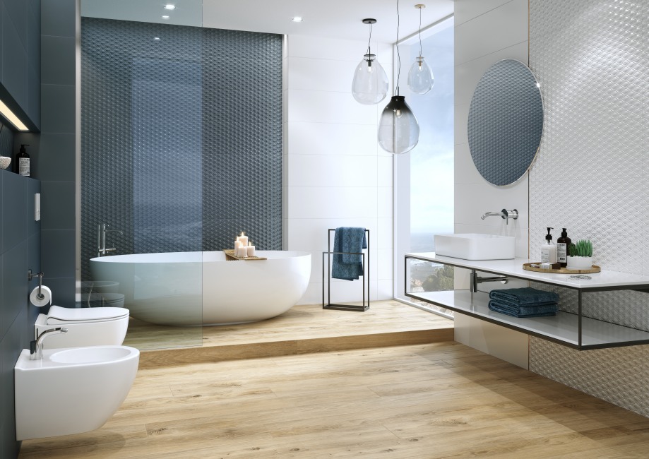 O-ONR-WIN131 Декор Ocean Romance Сатиновая морская волна - фото 2