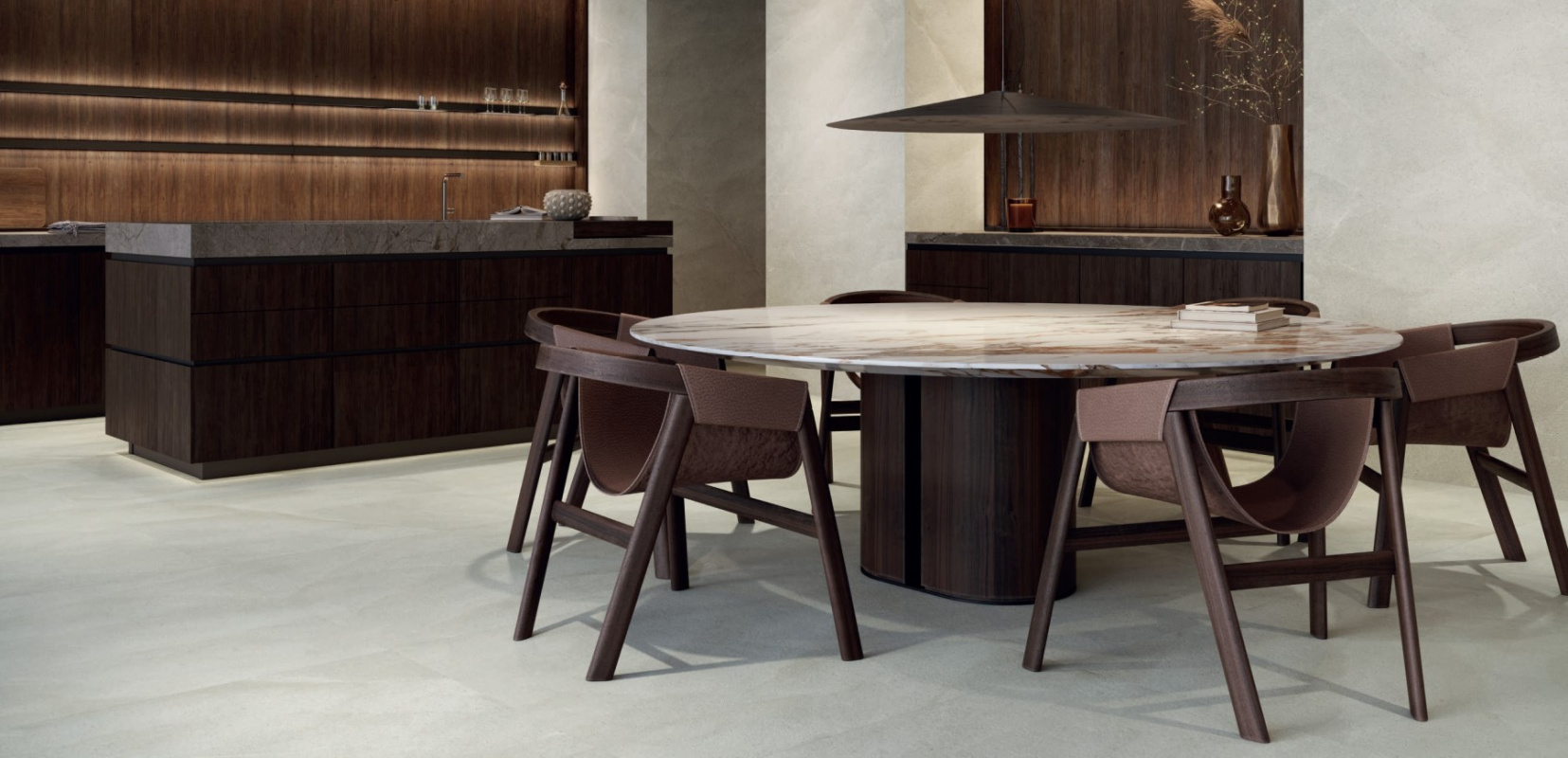 100381107 На стену Limestone Bone 59.6х150 - фото 17