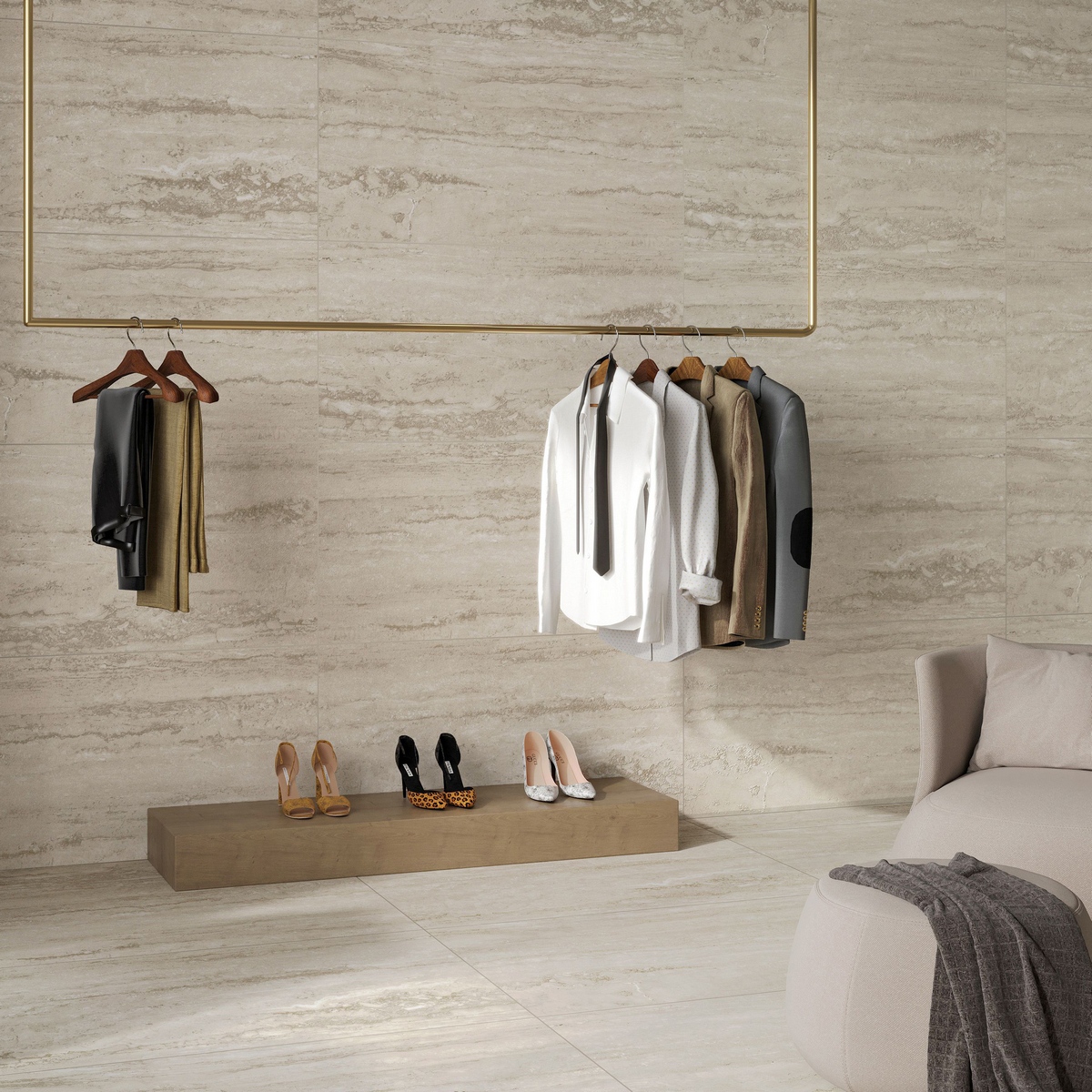 N40036 Декор Stone Egypt Crema Decor 60x120 - фото 24