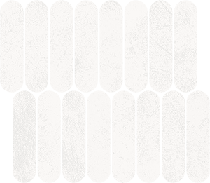 41QJ На пол New York Mosaico Nolita Blanco R10 27x31