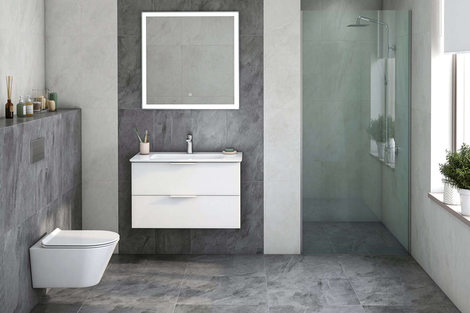 DD203900R На пол Про слейт Антрацит обрезной 60x30 - фото 7