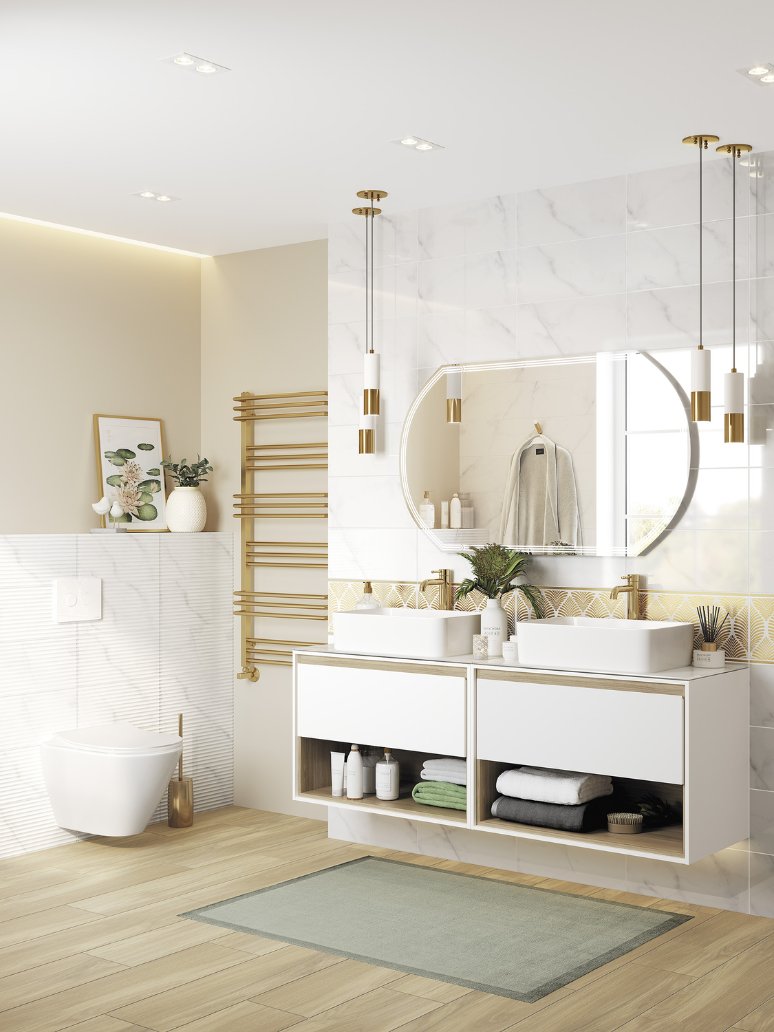 OMG051D На стену Omnia Белая - фото 8