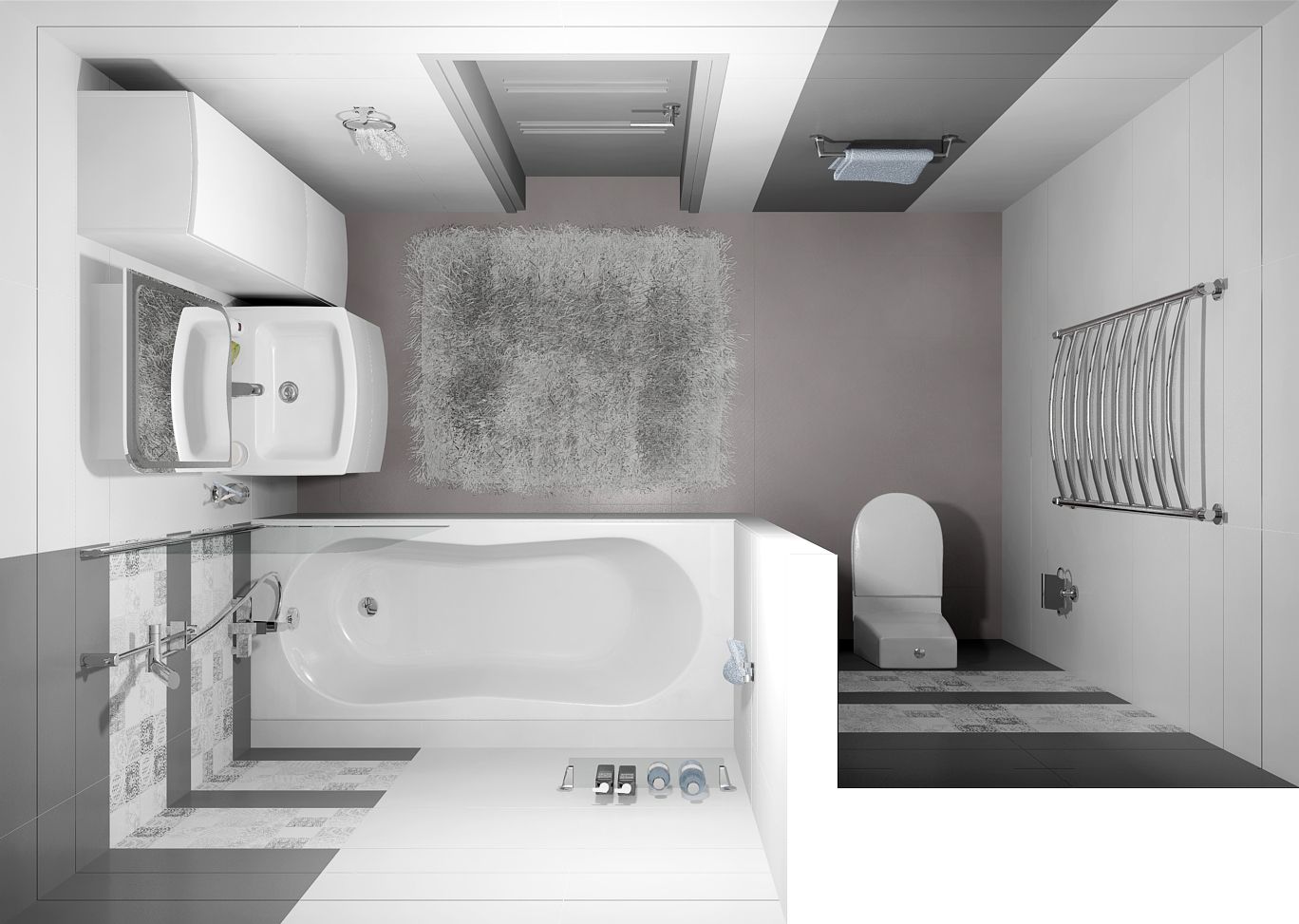 C-MAS091 На стену Manhattan Cерая 19.8x59.8 - фото 6