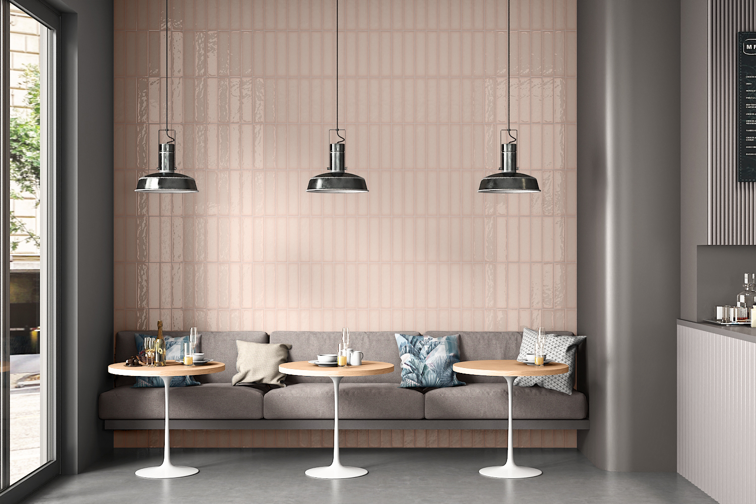 На стену Monte Blue 10x40 - фото 7