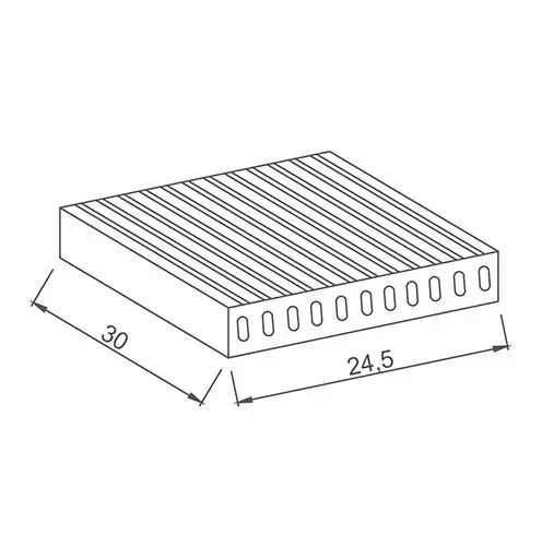 K807  На пол Olympic Series Система туннельного канала Cobalt 24.5x30 - фото 2