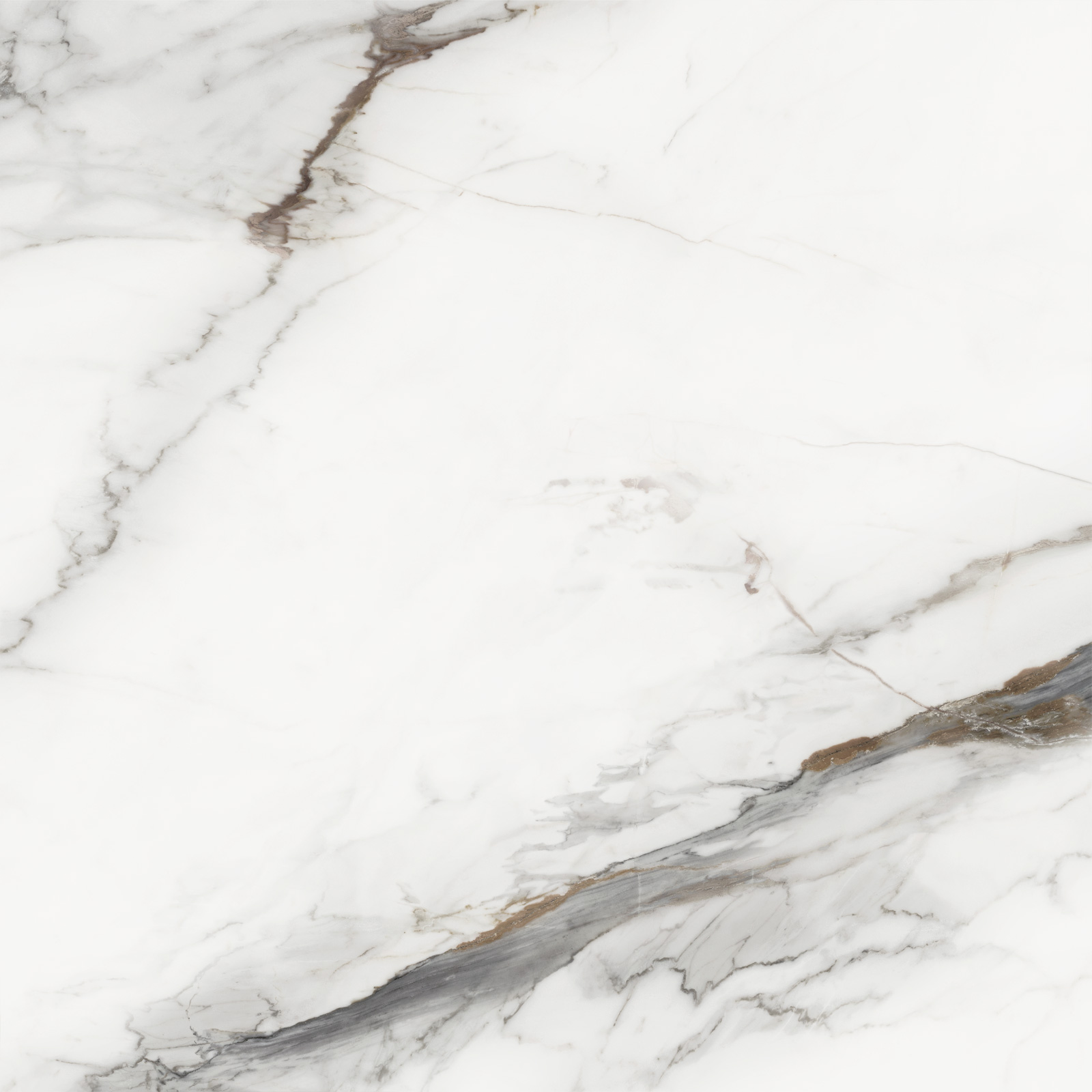 D60208M Напольный Carrara Cersei Белый карвинг 600x600x9.5 - фото 3