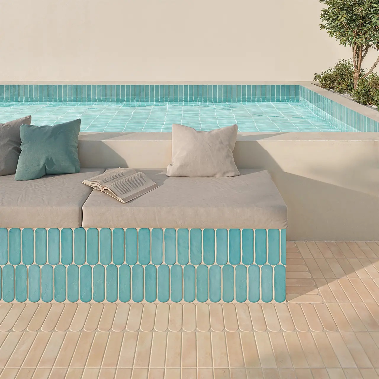 135389 На пол Casablanca O Basil Gloss 5x15 - фото 4