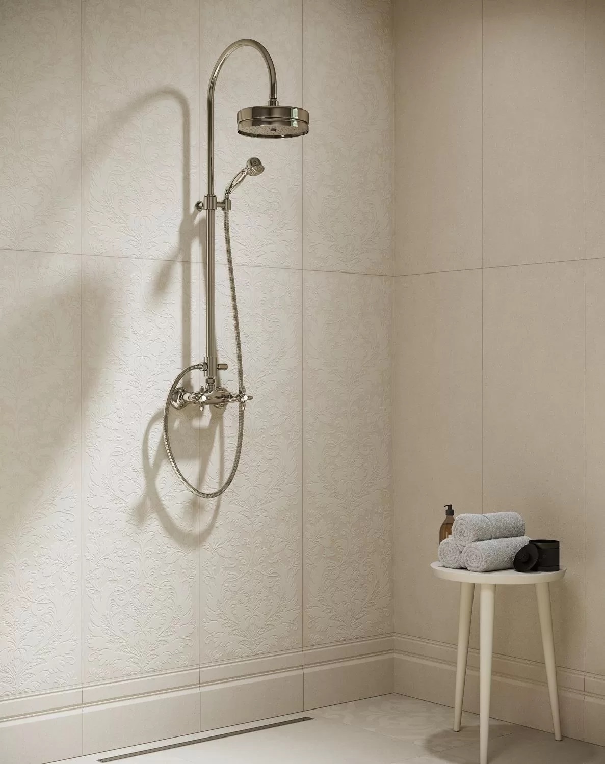 BLF006R Бордюр Монсеррат Багет Бежевый Светлый Матовый Обрезной - фото 15