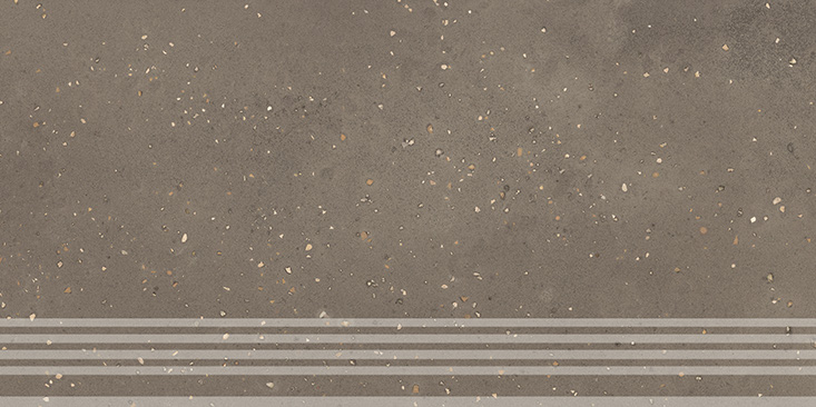 KM6060G1221R8GRF Ступень Пунтум Фронтальная коричневый матовый обрезной 30x60x0.8