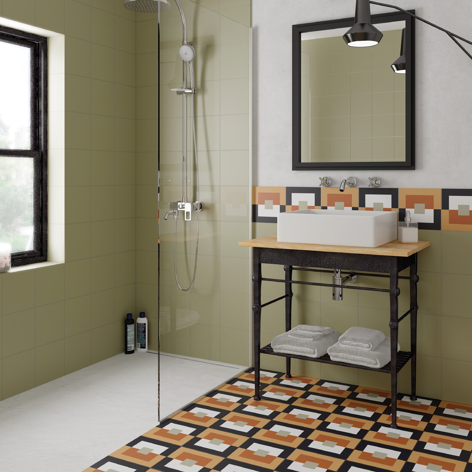 27701 На пол Bauhome Korola Warm 20х20 - фото 3