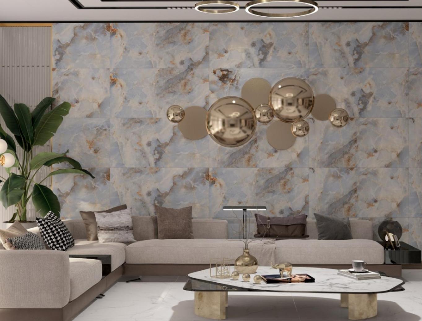 На пол Monty Onyx Azzul Glossy 60x120 - фото 9