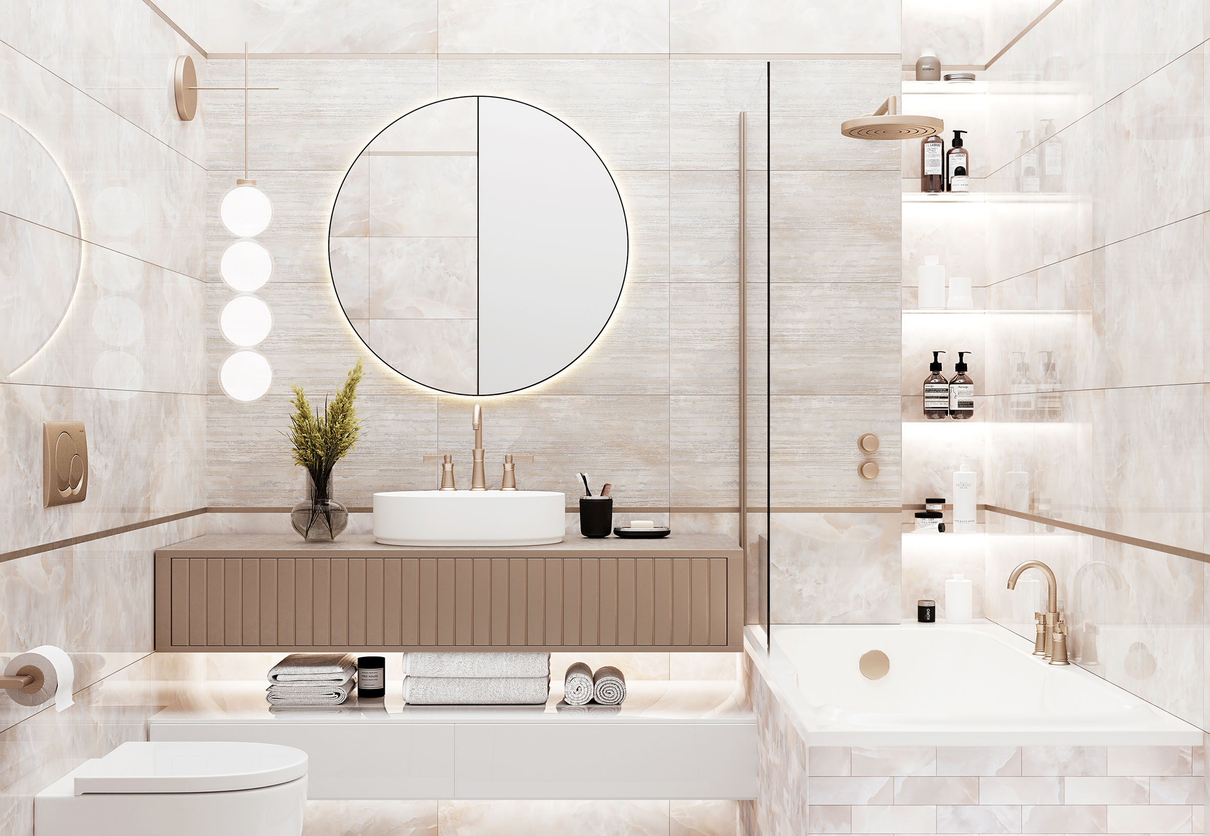 18-03-11-3623 Декор Sunlight Бежевый - фото 4