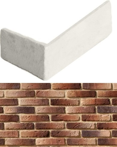 338-45 На стену Йорк Брик Угловой элемент к плоскости 338-40