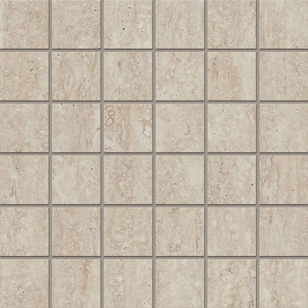 Mosaic/RE02_NS/30x30x8/5x5 Декор Stride RE02 Light Beige Неполированный (5х5) 30x30 - фото 3