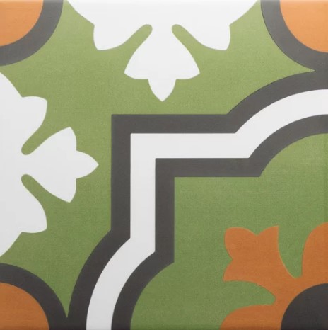 30711 На пол Rivoli Monaco Verde 20x20