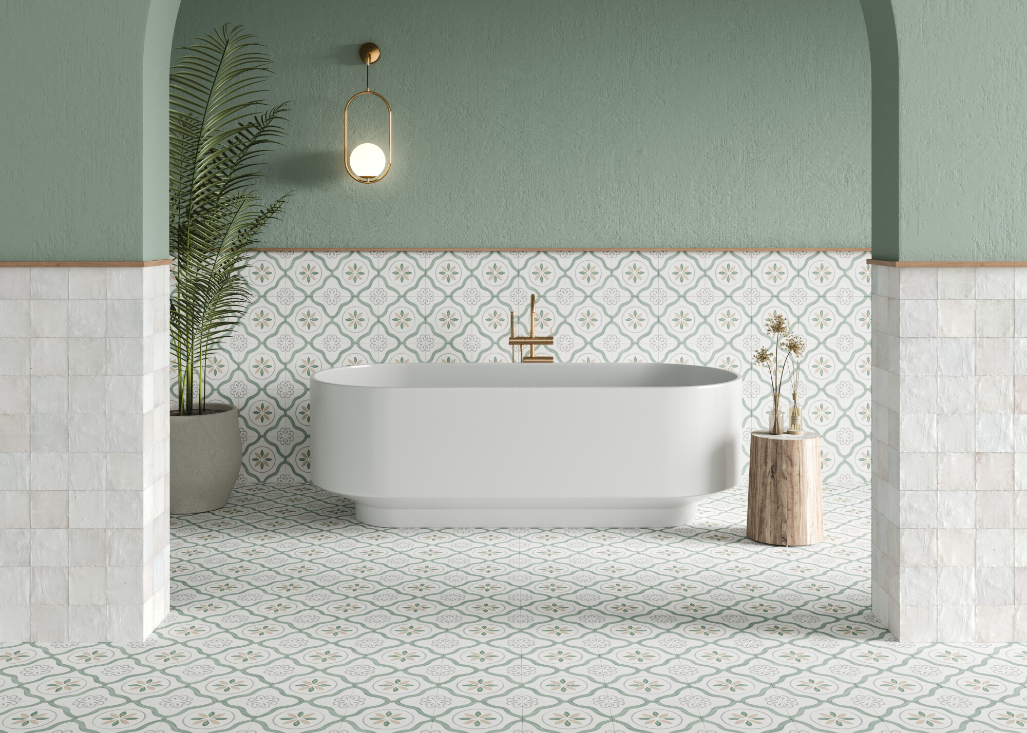 42542 На стену Riad Sand 10x10x0.85 - фото 23