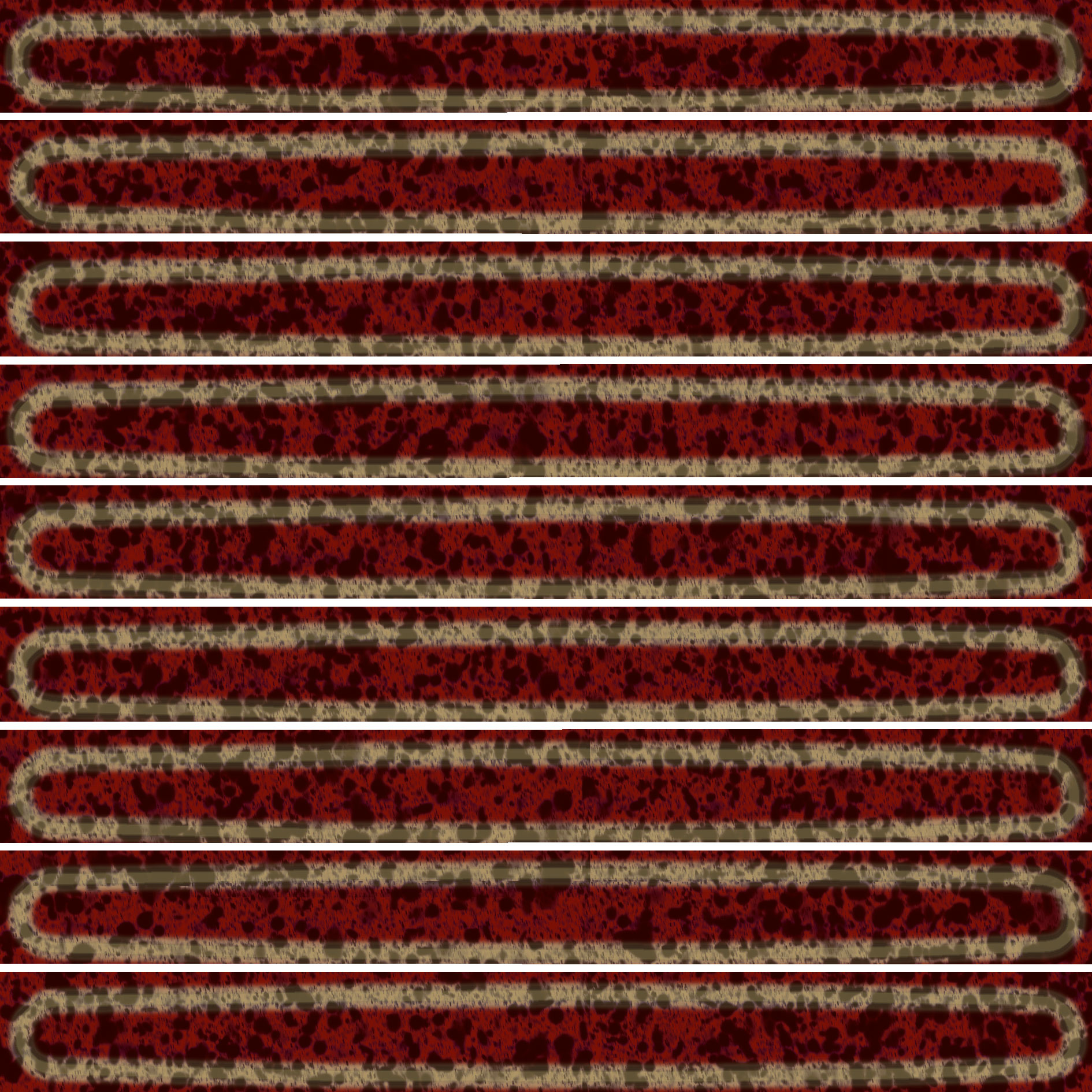 KMD2SOB003BN Декор Далия Чипсет красный тёмный глянцевый 20x20x0.95 - фото 7