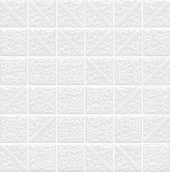 21023 На стену Ла-Виллет Белый 30.1х30.1