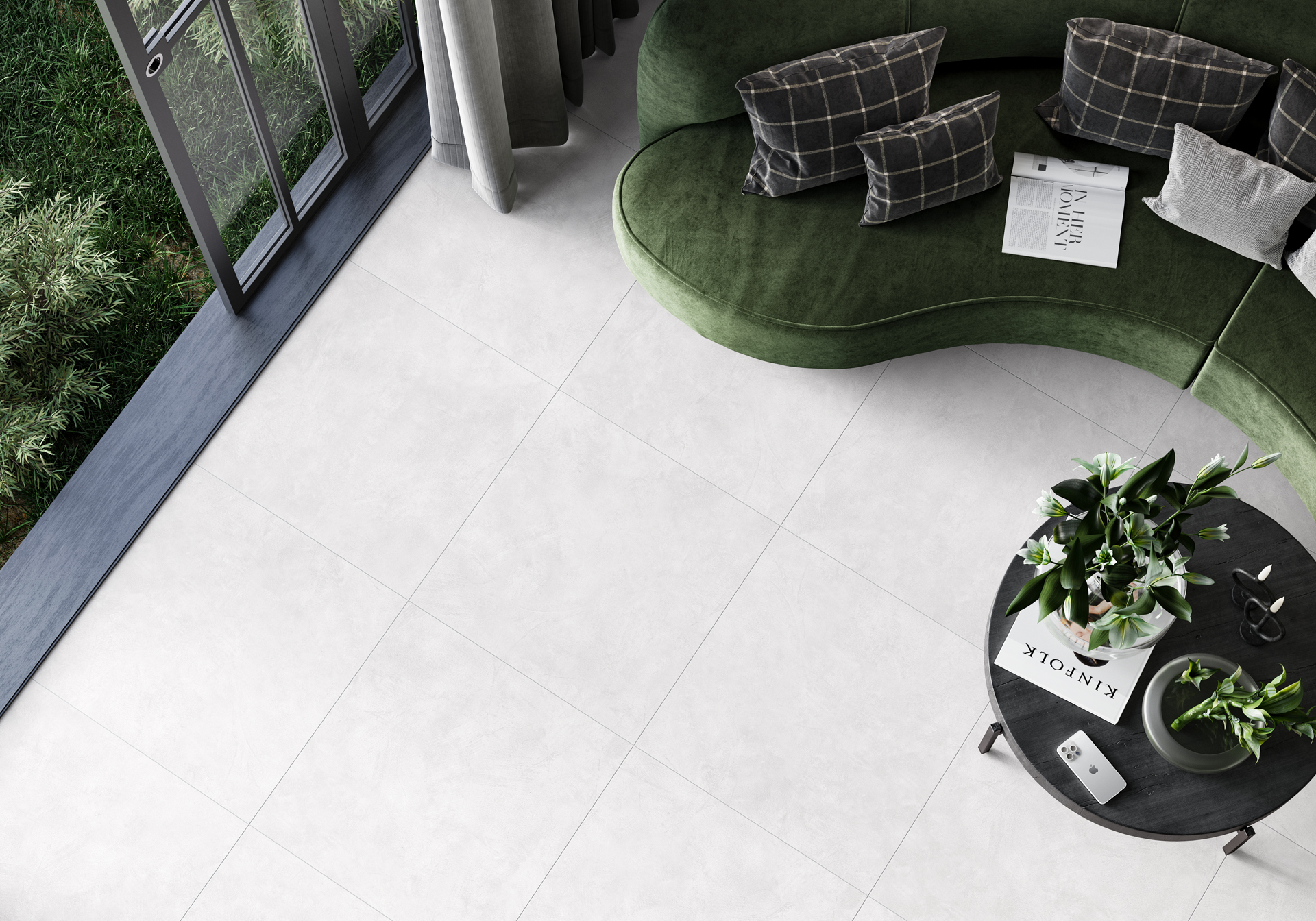 GFU6060FLO04L На пол Flora 04L лаппатированный 600x600x9 - фото 10