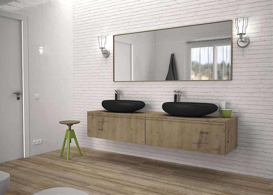 На стену Manhattan Rojo 31x56 - фото 6