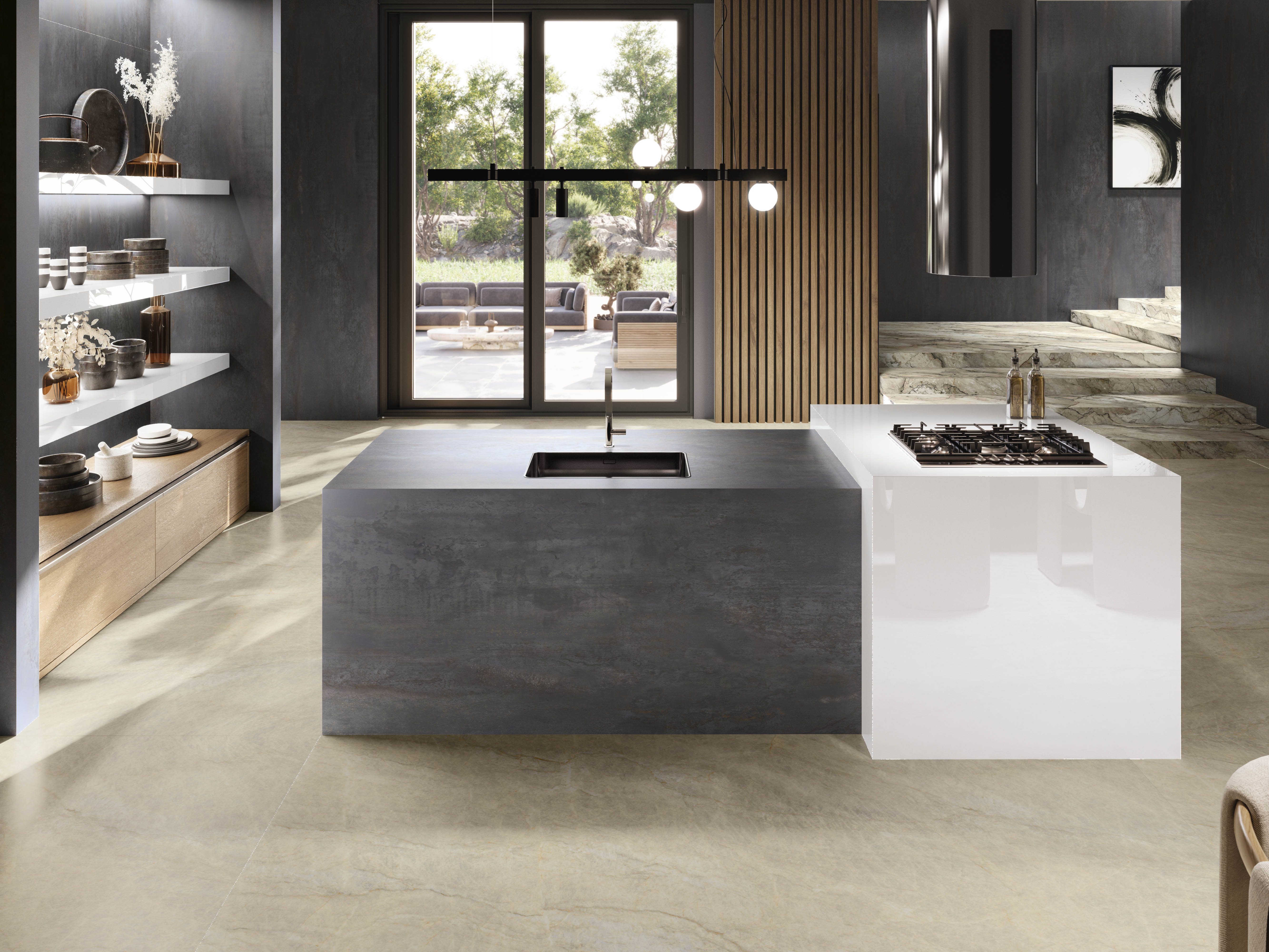 На пол Taj Mahal Gloss Polished 6mm 160x320 - фото 8