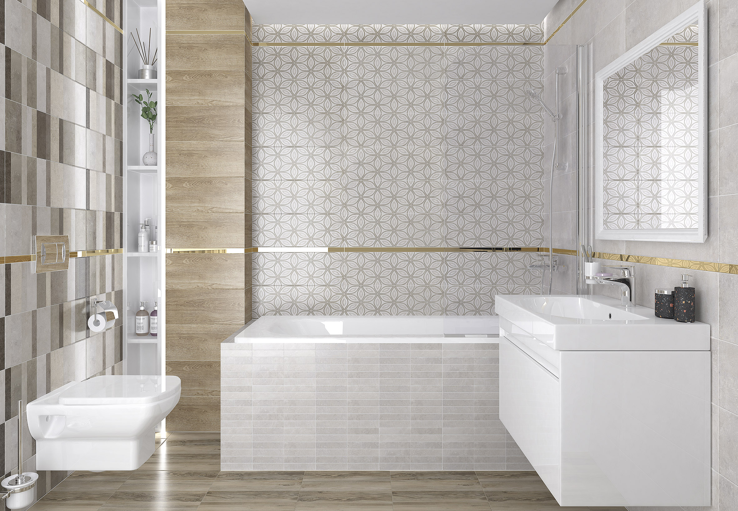 17-00-06-2481 На стену Craft Серый узор - фото 2