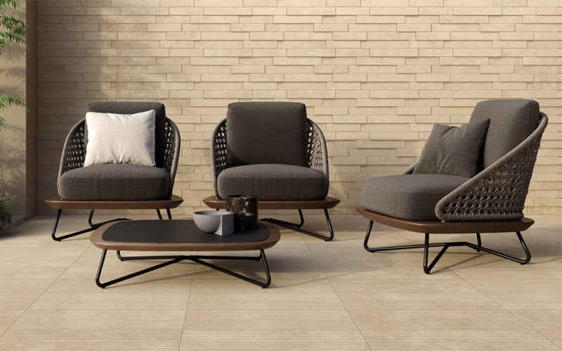 610015000424 На пол Room Floor Project Блэк Стоун 60x120 Патинированный и Реттифицированный - фото 10