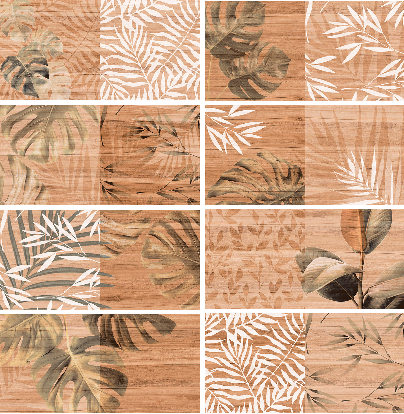 08-01-15-2454 На стену Organic Коричневый узор - фото 9