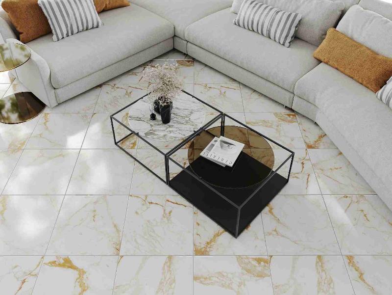 730091 На пол Breccia Romano Белый 45x45 - фото 7